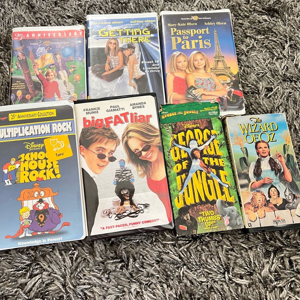 Vintage collection VHS